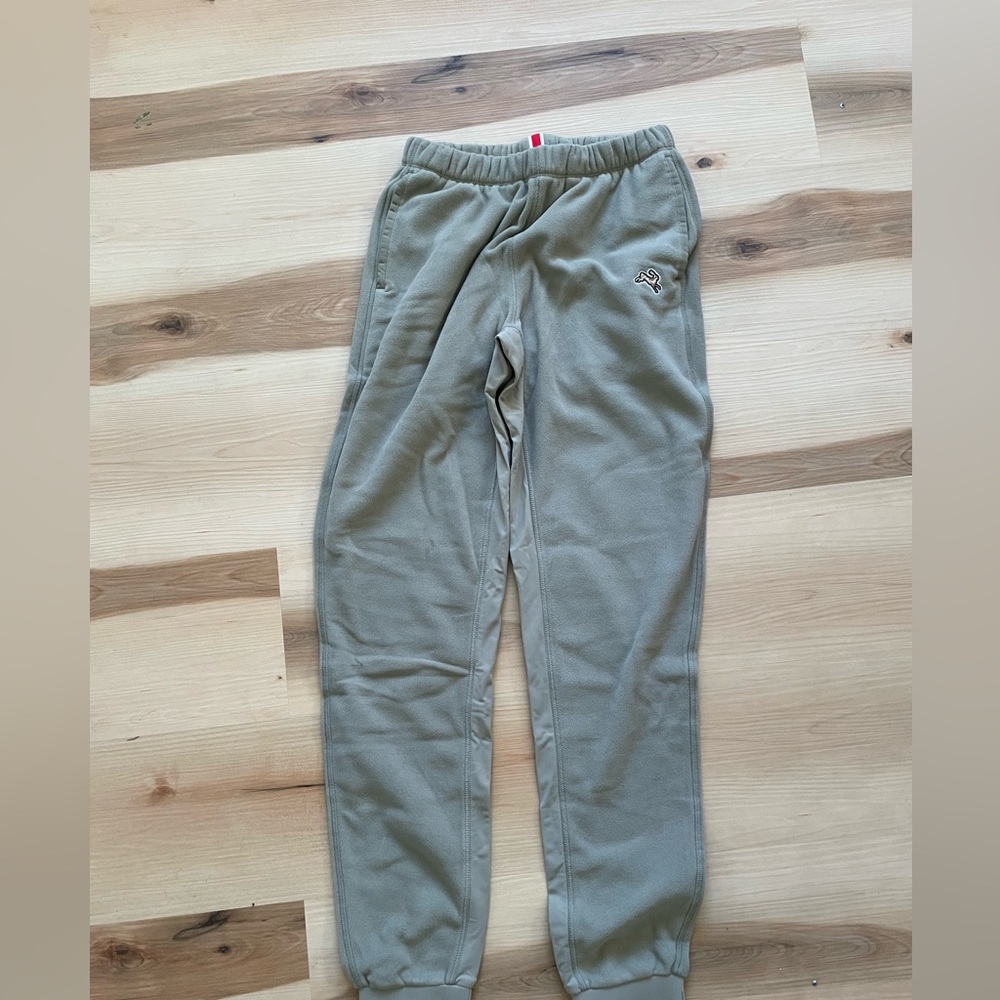 Tracksmith NWTS Franklin Fleeece joggers xs tan